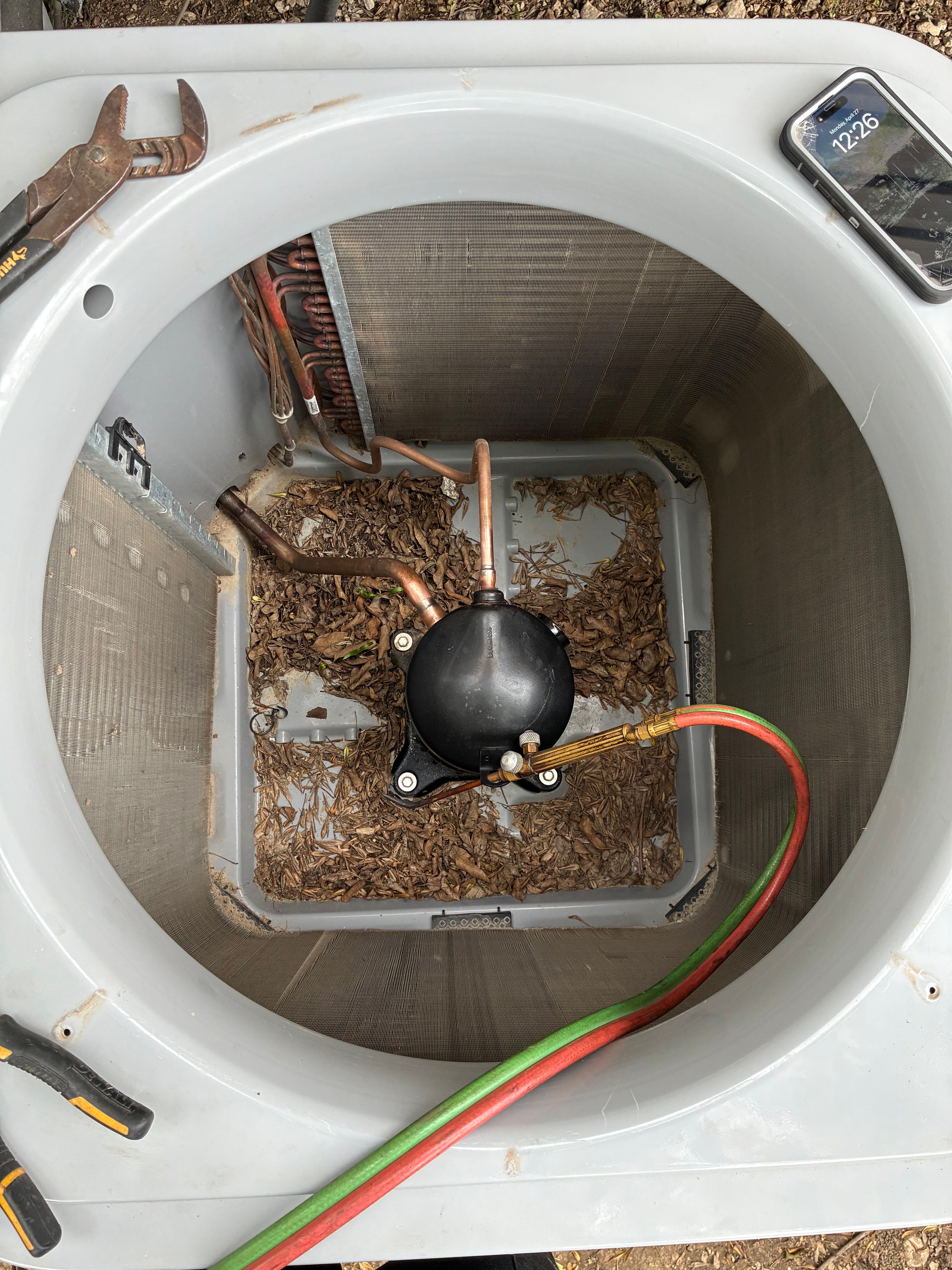 Project A Dirty Coil Killed This Compressor - Here's What That Looks Like image