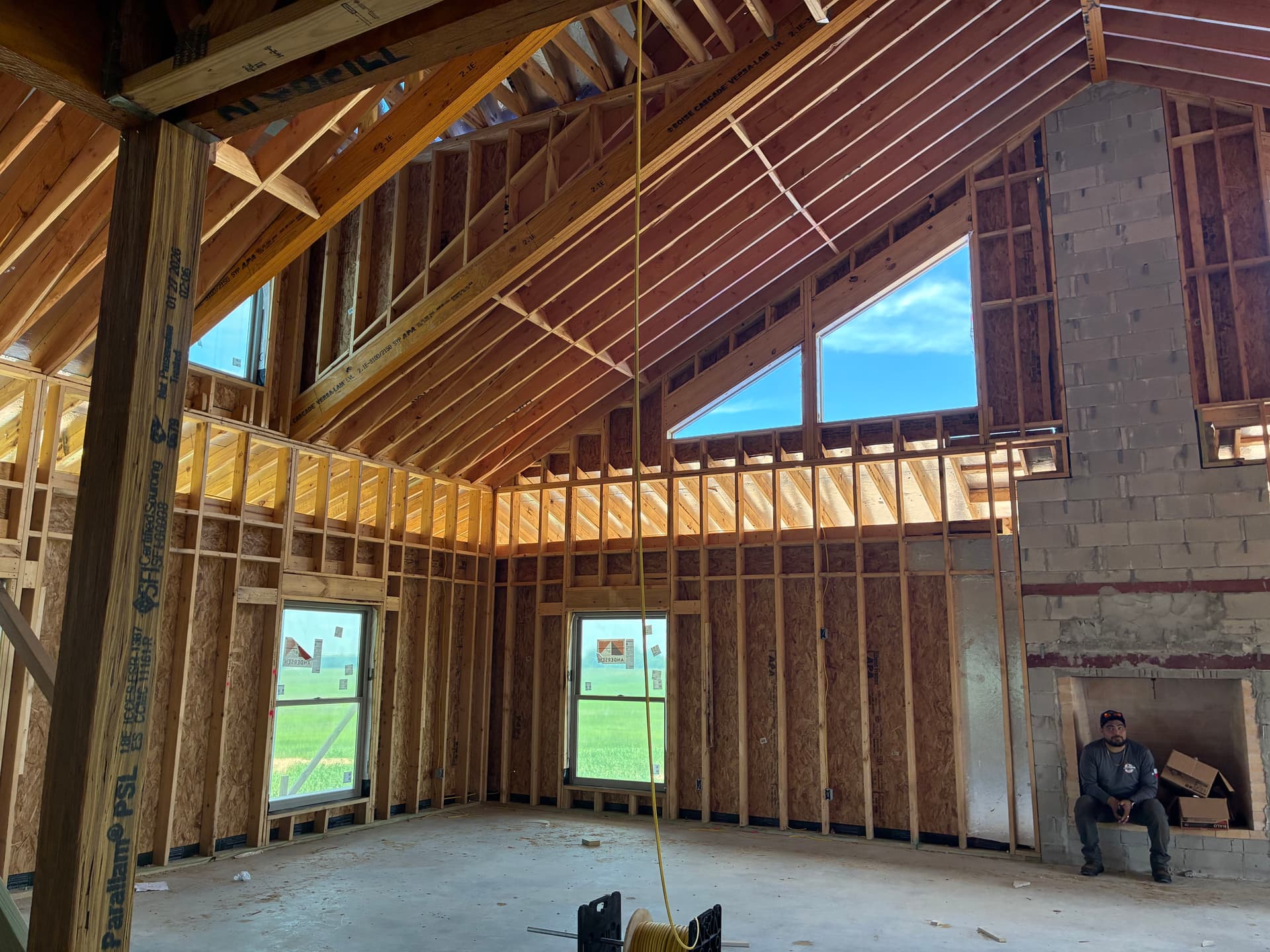 Gallery photos for HVAC Rough-In on a Texas Custom Home Build: Image #4