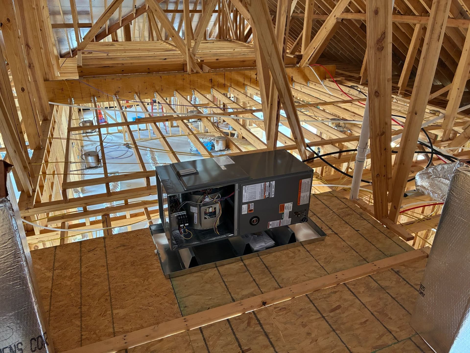Crafting Comfort with New Custom Home HVAC Installation image