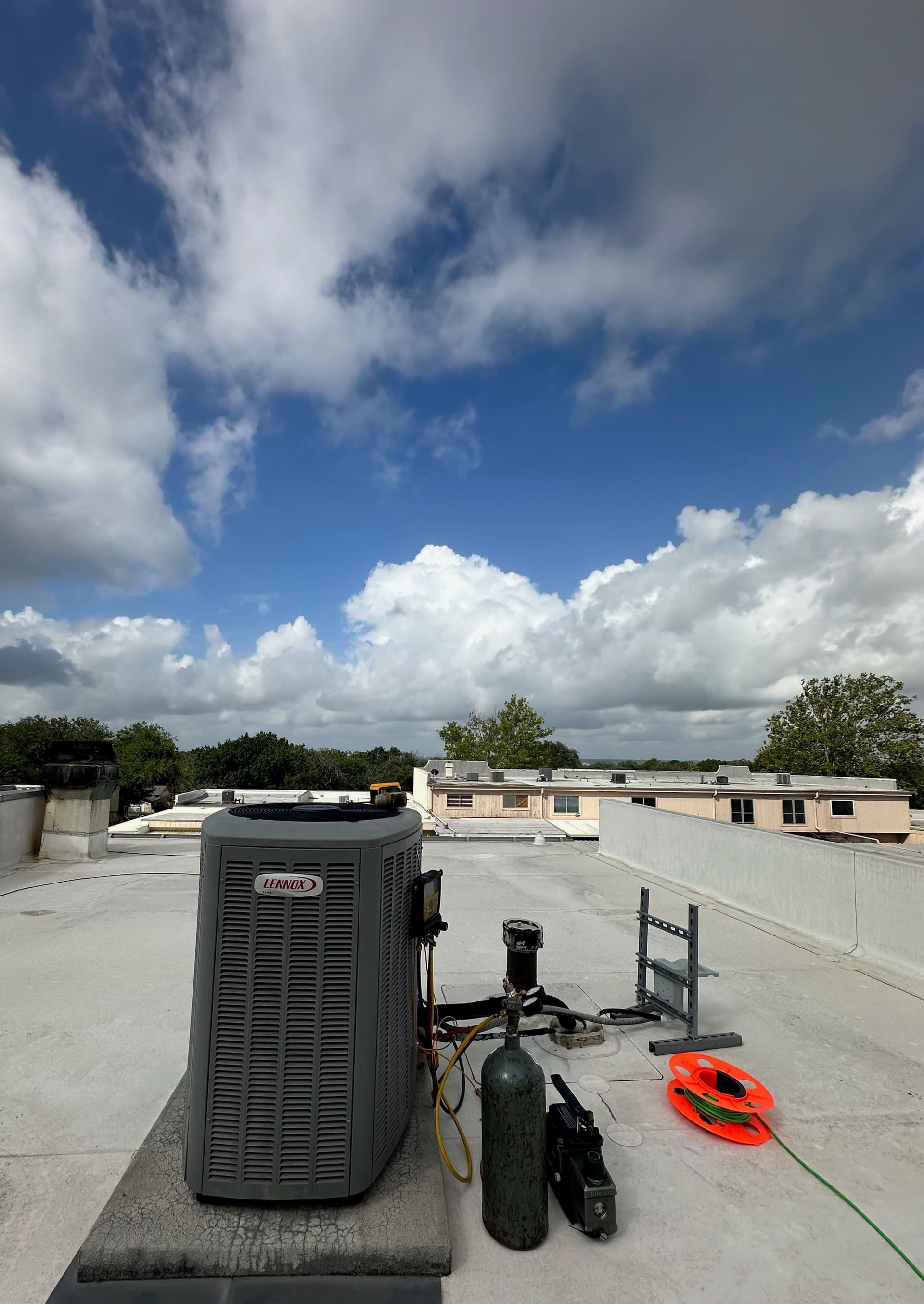 Rooftop AC Maintenance with Lennox Unit image